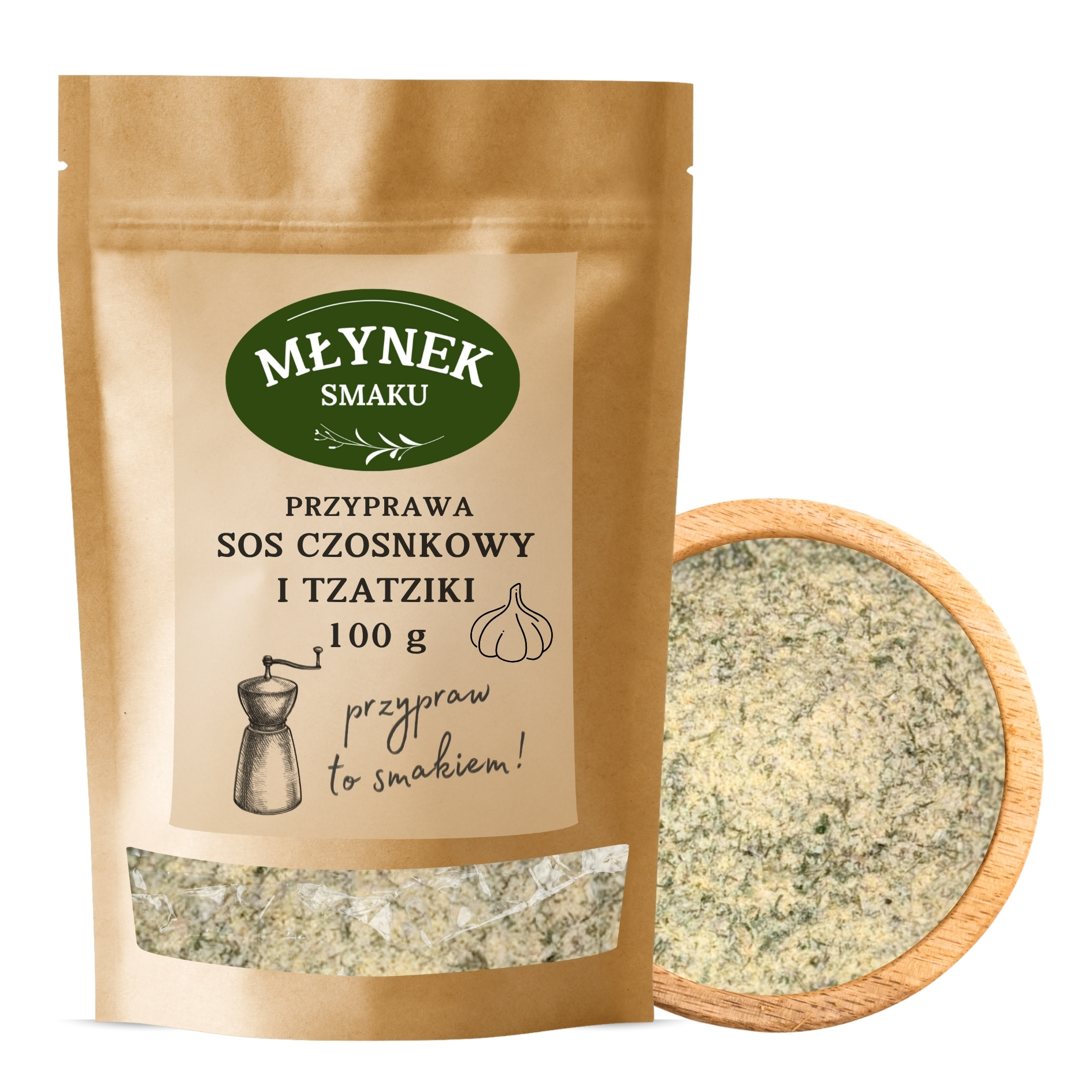 Przyprawa Sos Czosnkowy i Tzatziki 100 g (2)